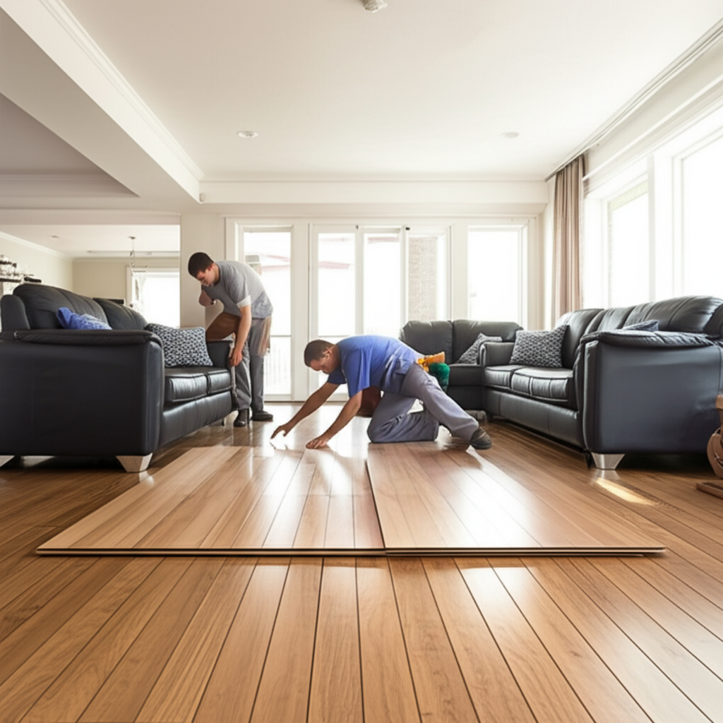 Professional flooring installation and repair services by TayRoofing LLC