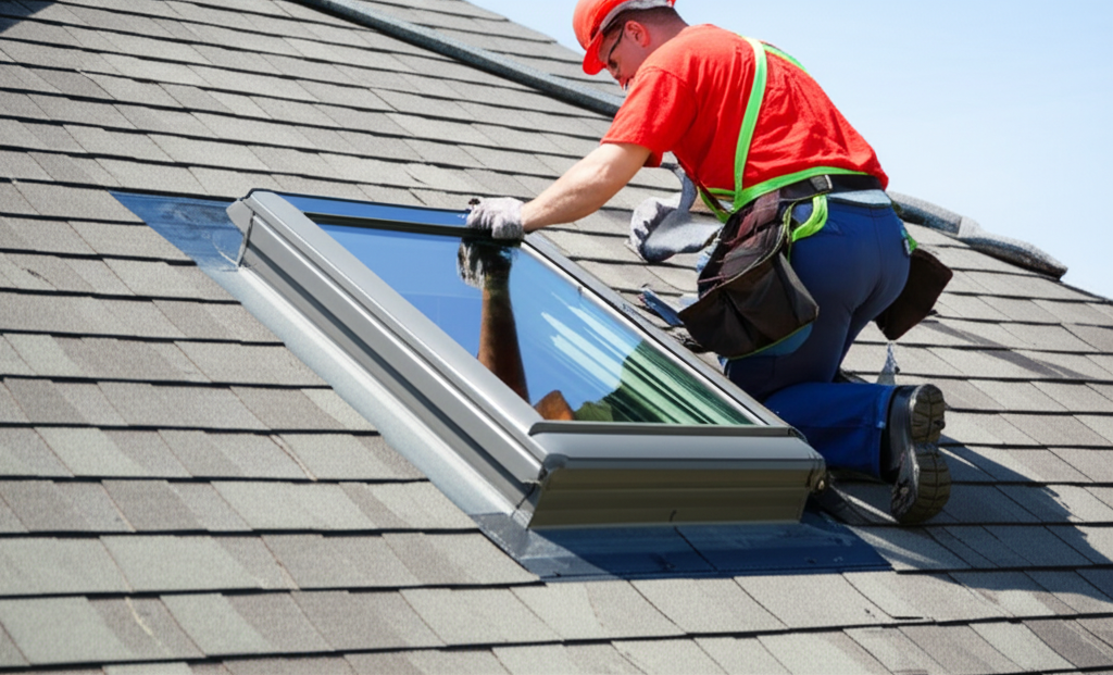 Professional skylight installation and repair by TayRoofing LLC